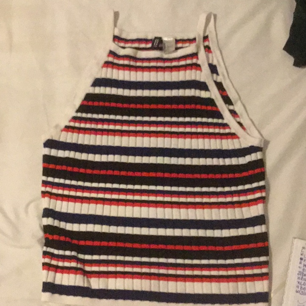 H&M Stripped Tank Top